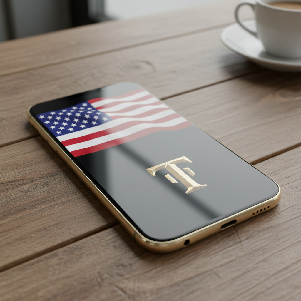 Trump Targets Apple With Made-in-USA Gold Smartphone Launch
