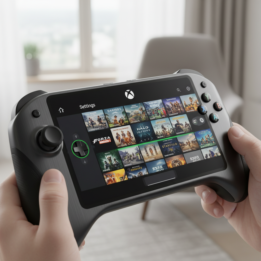 Microsoft Optimizes Windows UI for Handheld Gaming