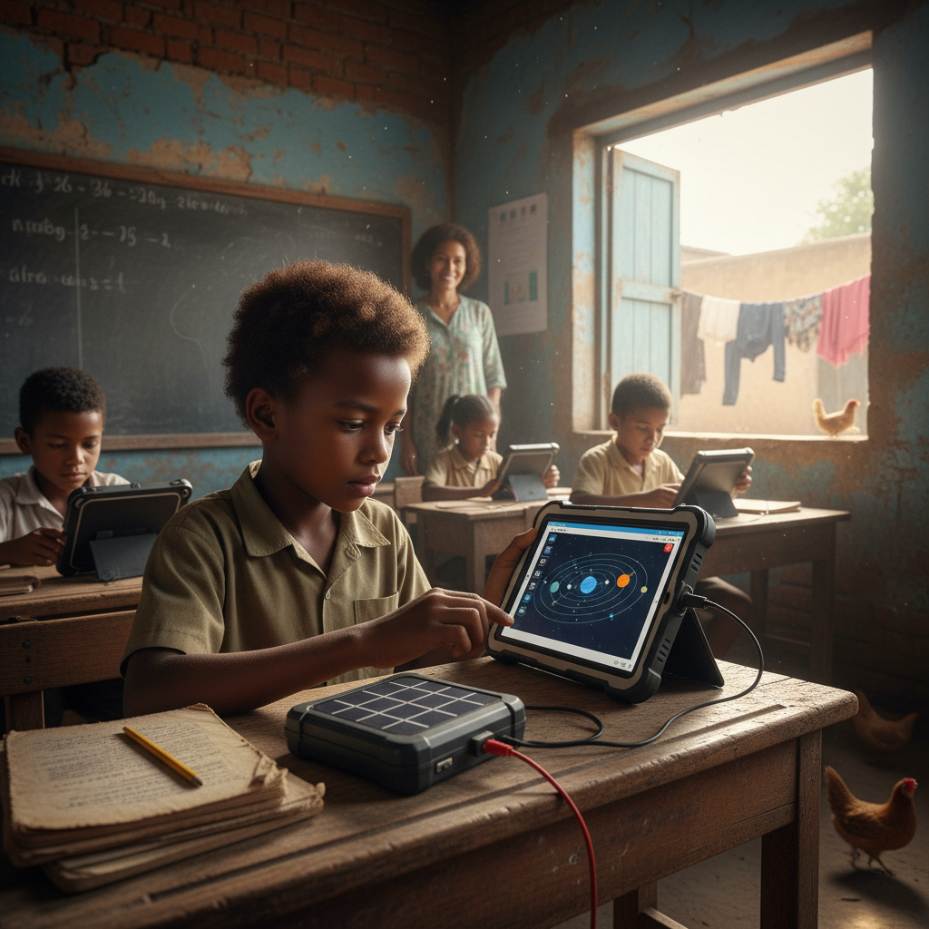 No Internet? No Problem Anymore: As Offline EdTech Is Reaching the Last Mile in the Northwest USA