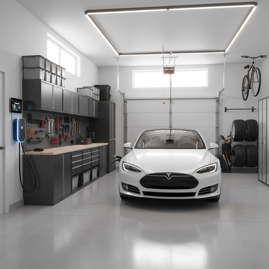EV Adoption Could Depend on Homeowners’ Willingness to Clean Out Garages