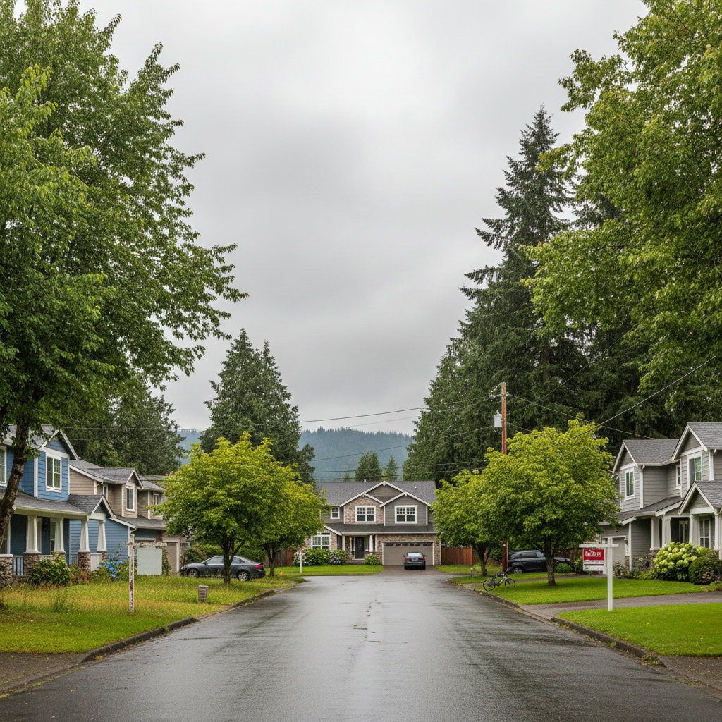2025 Housing Market Freeze in the Northwest USA