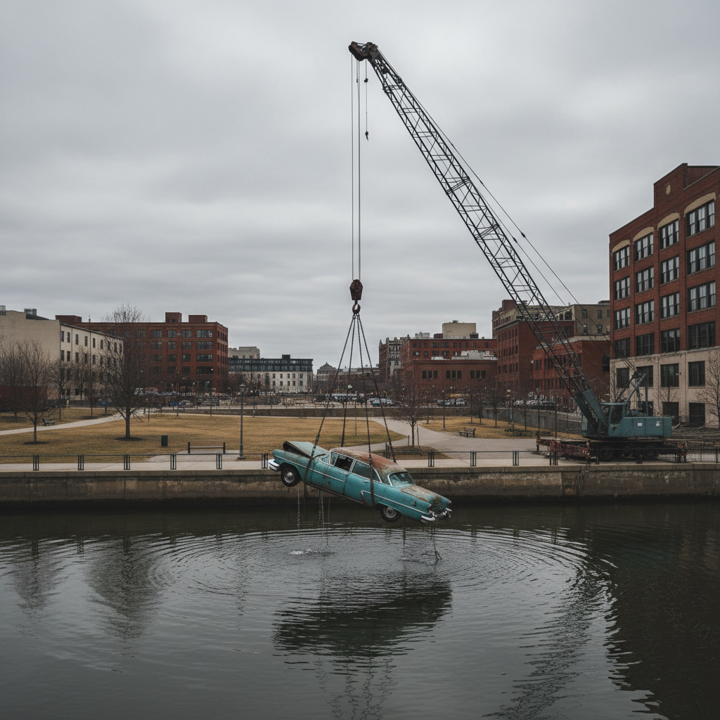 Portland Authorities Prepare to Recover Car After Fatal Willamette River Crash