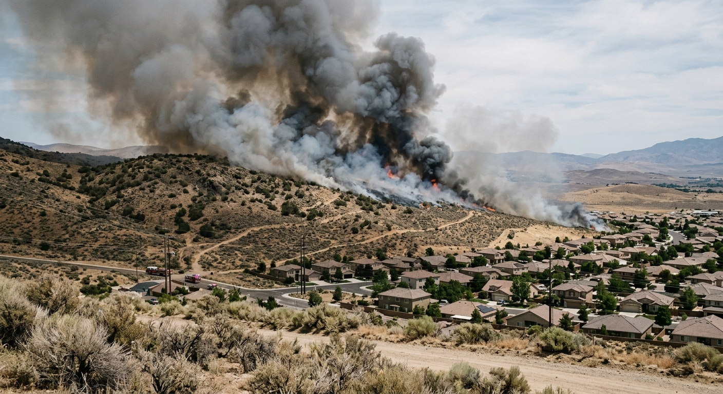 Reno Wildfire Forces Mass Evacuations and Statewide Emergency Response