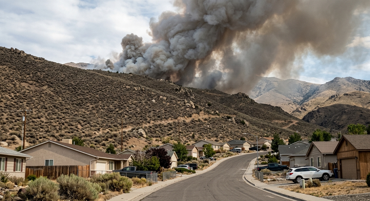 Hawk Fire Forces Mass Evacuations and Emergency Response in Northwest USA