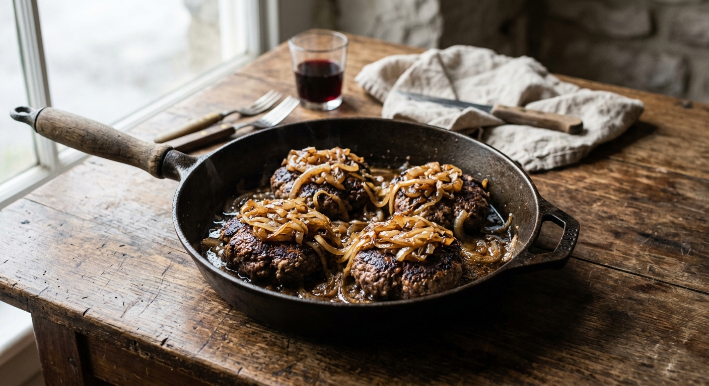 Classic Hamburger Steak Recipe Evokes Comfort Food Traditions in the Northwest USA